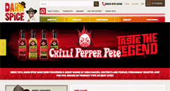 Desktop Screenshot of darnspice.com